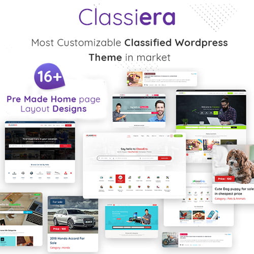 Classiera Classified Ads WordPress Theme