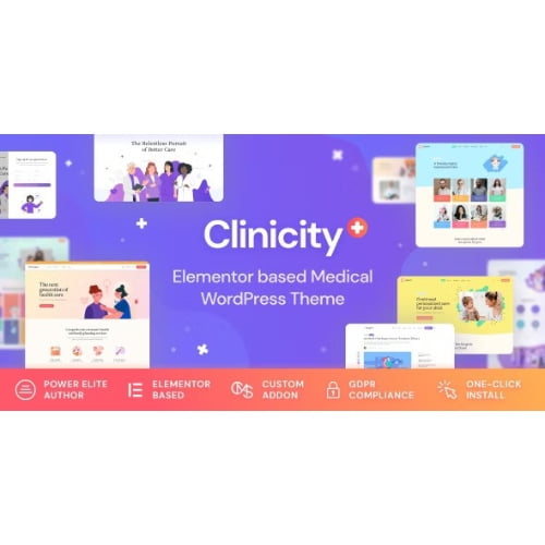 Clinicity – Health & Medical Elementor Theme