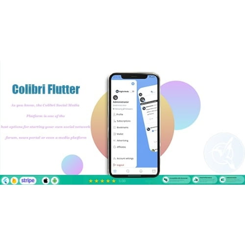ColibriSM Flutter For ColibriSM Social PHP Script Free Download