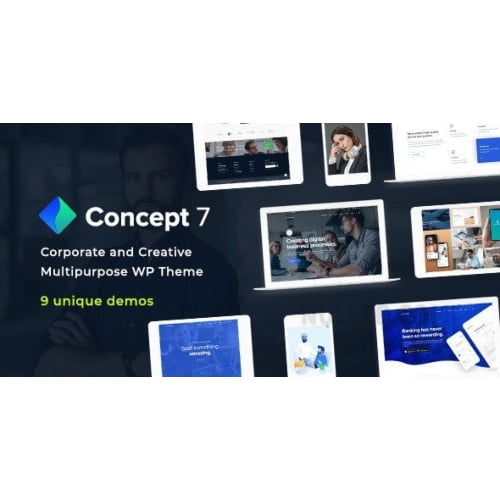 Concept Seven Responsive Multipurpose WordPress Theme 1 1