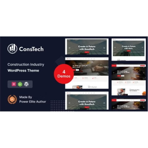 Constech Construction WordPress Theme