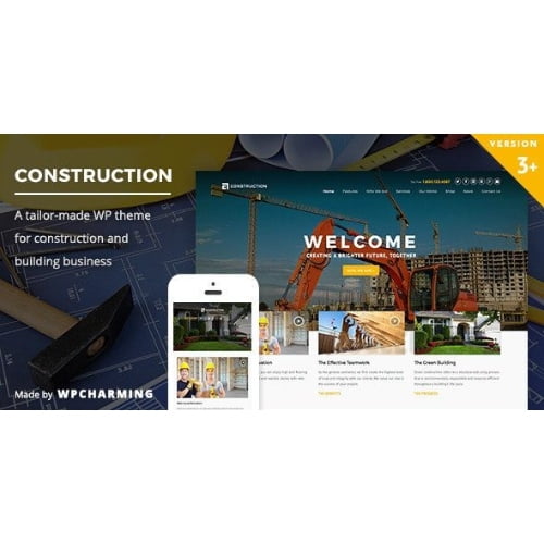 Construction WordPress Theme