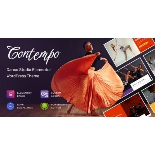 Contempo Dance School WordPress Theme