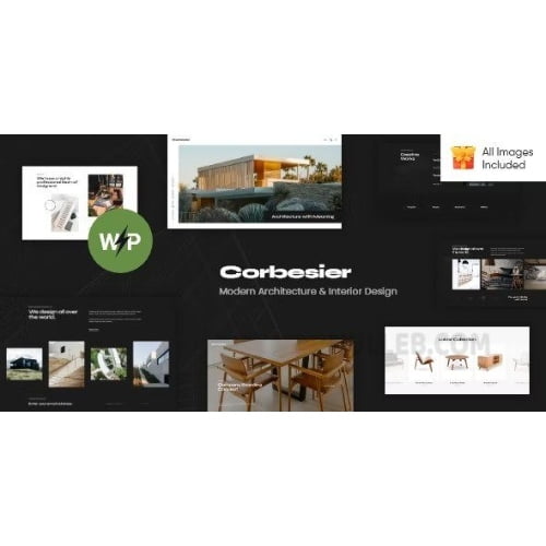 Corbesier Modern Architecture Interior Design WordPress Theme