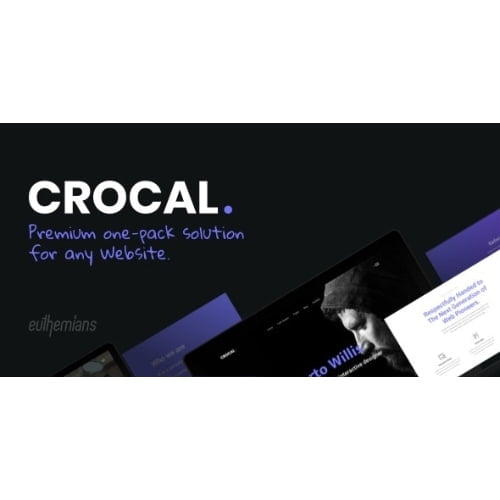 Crocal Responsive Multi Purpose WordPress Theme