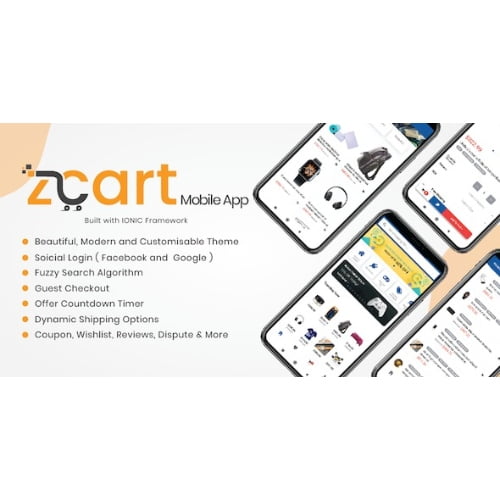 Customer App for zCart Multi vendor Marketplace Nulled 1 1