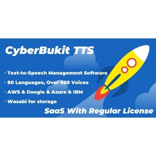 CyberBukit TTS Text to Speech SaaS Ready Nulled