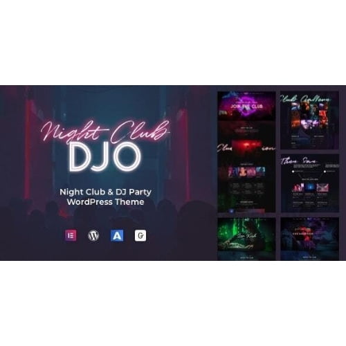 DJO Night Club and DJ WordPress