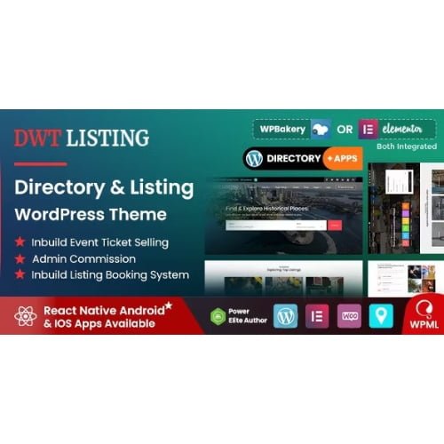 DWT Directory Listing WordPress Theme