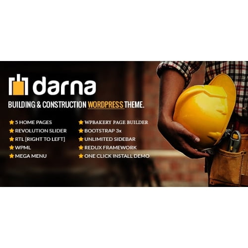 Darna – Building & Construction WordPress Theme