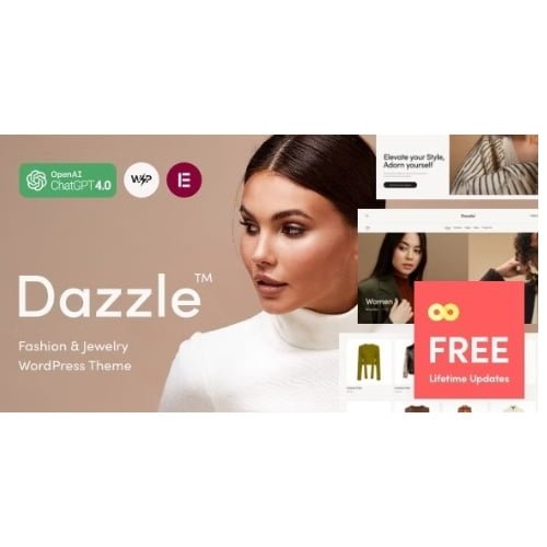 Dazzle — Fashion Jewelry WordPress Theme