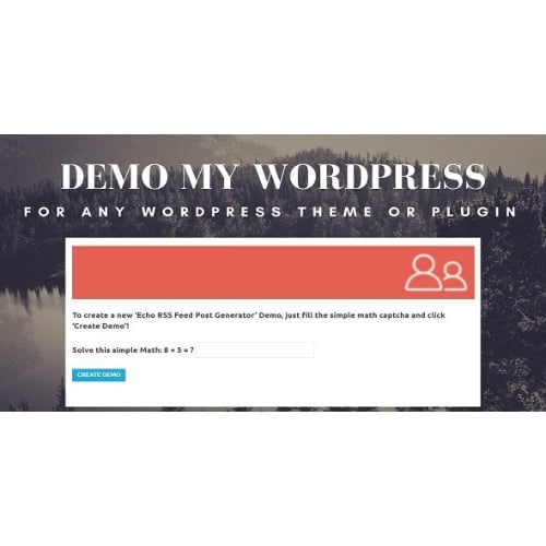 Demo My WordPress Temporary WordPress Install Creator