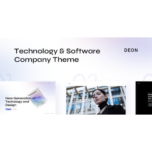 Deon Technology and Software Company Theme