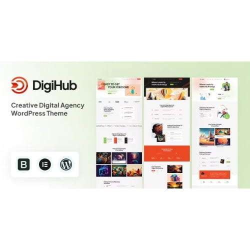 Digihub Digital Agency WordPress Theme