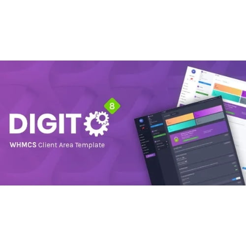 Digit Responsive WHMCS Client Area Template