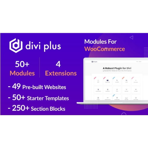 Divi Plus Nulled Add 50 New Modules to Divi Theme Free Download