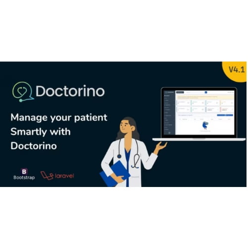 Doctorino Doctor Practice Management System Laravel Free Download