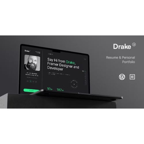 Drake – Personal Portfolio Theme