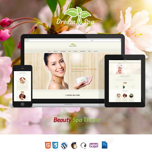 Dream Spa Salon Spa WordPress Theme