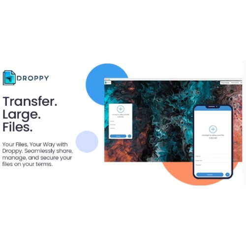 Droppy Nulled Online file transfer and sharing Free Download