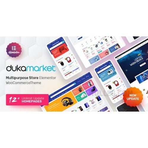 DukaMarket Multipurpose WordPress Theme 1