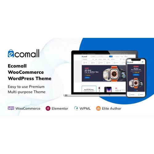 Ecomall Elementor Electronics WooCommerce Theme
