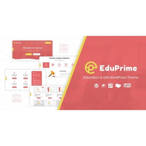 EduPrime Education LMS WordPress Theme