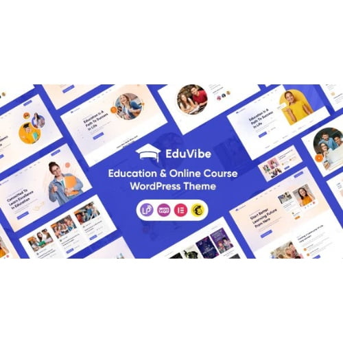 EduVibe Education Online Course WordPress Theme