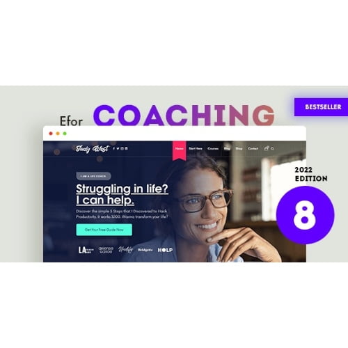 Efor Coaching Online Courses WordPress Theme