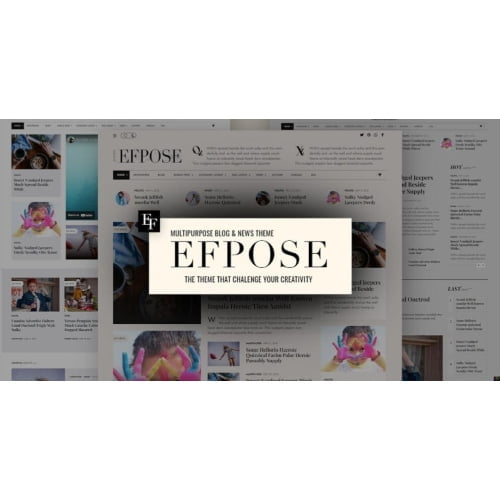 Efpose – Multipurpose Blog and Newspaper Theme