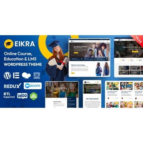 Eikra Education WordPress Theme