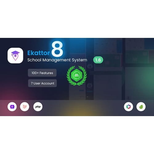 Ekattor 8 School Management System SAAS 1