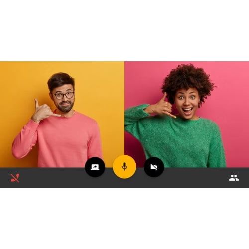 Elderberry Meeting Script with Audio and Video via getUserMedia Node.js React Mediasoup
