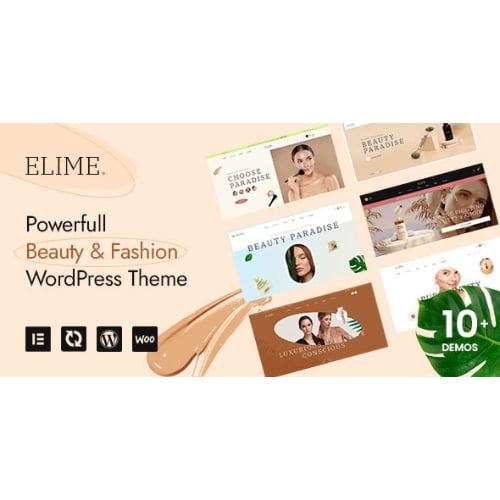 Elime Multipurpose Cosmetics Fashion WordPress Theme
