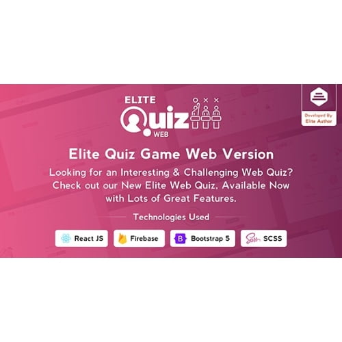 Elite Quiz Trivia Quiz Quiz Game Web Nulled