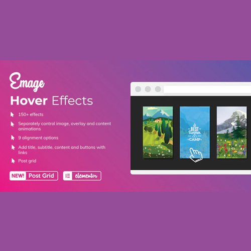 Emage Image Hover Effects for Elementor