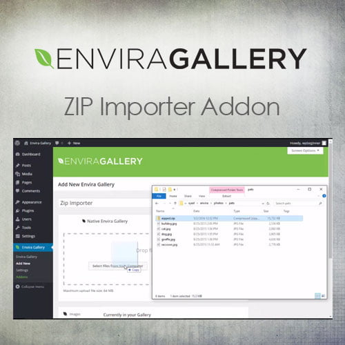 Envira Gallery – ZIP Importer Addon 1