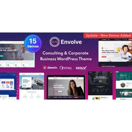 Envolve – Consulting Business WordPress Theme