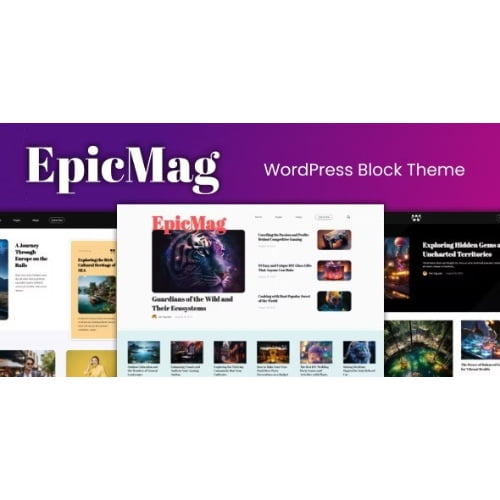 EpicMag News Magazine WordPress Theme