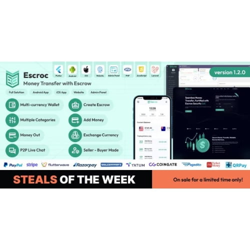 Escroc Money Transfer with Escrow Full Solution