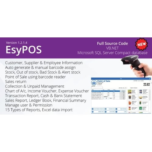 EsyPOS NET Inventory Management Nulled