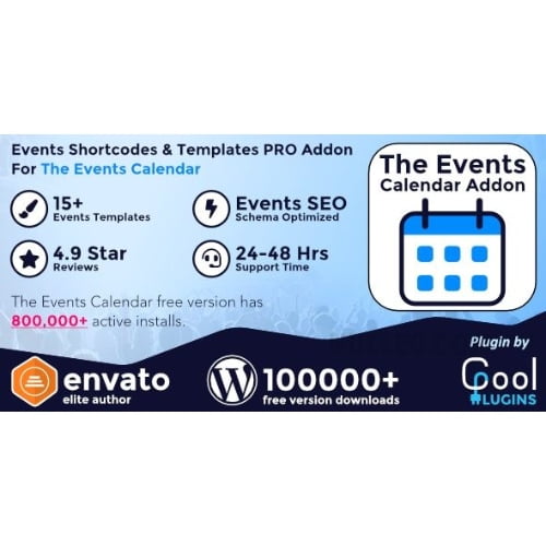 Events Shortcodes Templates Pro Addon For The Events Calendar