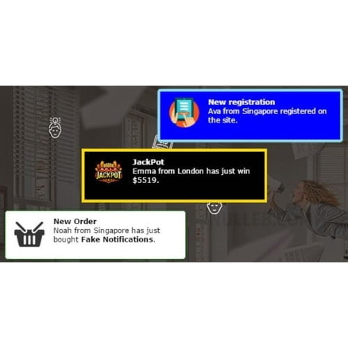 Fake Notifications for Wordpress creating effective herd effects