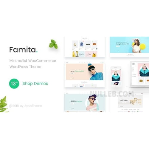 Famita Minimalist WooCommerce WordPress Theme