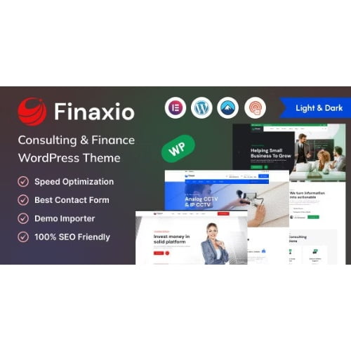 Finaxio Consulting Finance WordPress Theme
