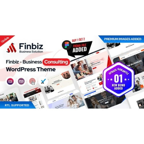 Finbiz – Consulting Business WordPress Theme