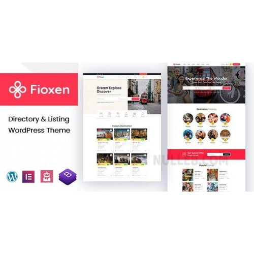 Fioxen Directory Listing WordPress Theme
