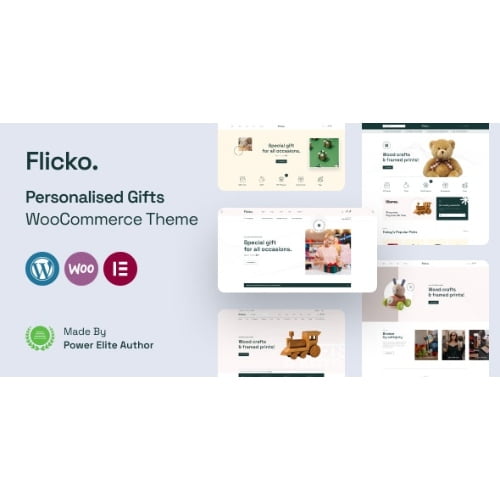 Flicko Pesonalised Gifts WooCommerce WordPress Theme