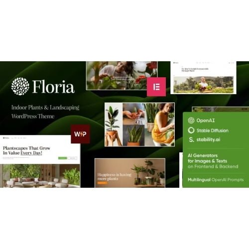 Floria — Gardening Landscaping WordPress Theme