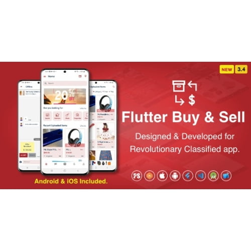 Flutter BuySell For iOS Android Nulled